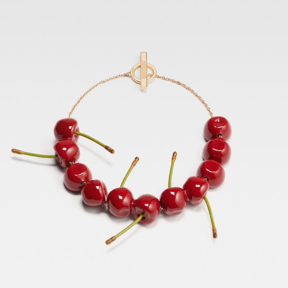 Jacquemus Le collier cerise LE CHOUCHOU Cherry necklace - Picture 8 of 12